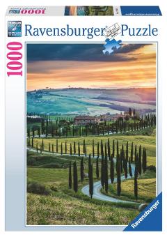 Puzzle 1000 pz Val d'Orcia, Toscana ravensburger