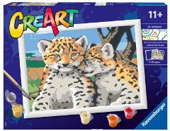 CreArt Serie D Classic Cuccioli di leopardo ravensburger