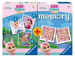 Multipack memory + 3 puzzle Cry Babies ravensburger