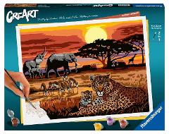 CreArt Serie Premium B Vita nella Savana ravensburger