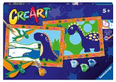 CreArt Serie Junior 2 x Dinosauri ravensburger