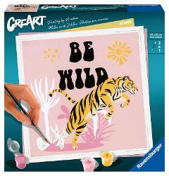 CreArt Serie Trend quadrati Be Wild Tigre ravensburger