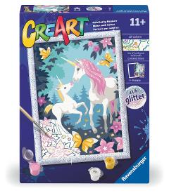 CreArt Serie D Classic Unicorni glitter ravensburger