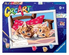 CreArt Serie D Classic Gattini sul cuscino ravensburger