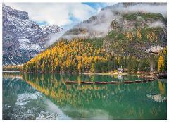 Puzzle 1000 pz Riflessi di Braies ravensburger