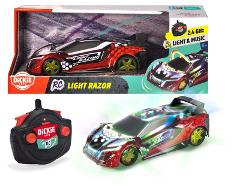 RC Light Razor scala 1:20 cm. 22 L&S, 2 canali, 2,4GHz, corpo con luci led, suoni, velocita' fino a 7 km/h Simba