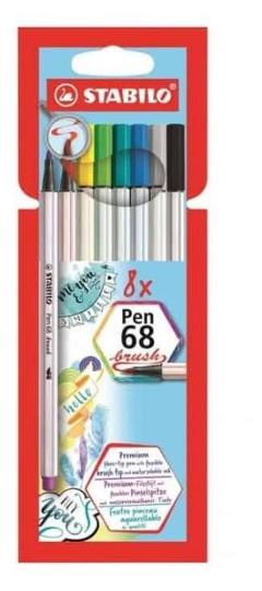 AST.8 STABILO PEN 68 BRUSH stabilo