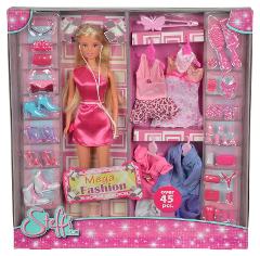 Steffi Love Mega Fashion 45 pz abiti ed accessori Simba