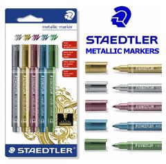 METALLIC PEN BLISTER DA 5 staedtler