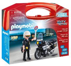 CARRYING CASE POLIZIA playmobil