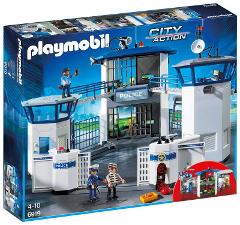 STAZIONE DELLA POLIZIA CON PRIGIONE playmobil