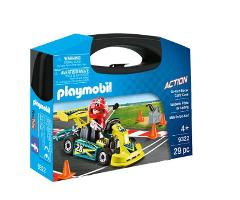 CARRYING CASE SMALL ''GO KART'' playmobil