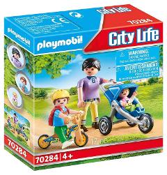 MAMMA CON BAMBINI playmobil