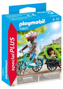 MAMMA CON BICICLETTA playmobil