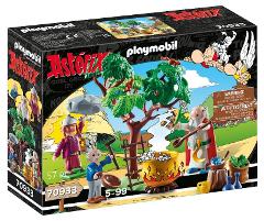 PANORAMIX CON CALDERONE DELLA POZIONE MAGICA playmobil