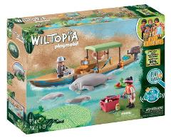 GITA IN BARCA E LAMANTINI DELLA FORESTA AMAZZONICA playmobil