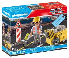 MANUTENZIONE STRADALE playmobil