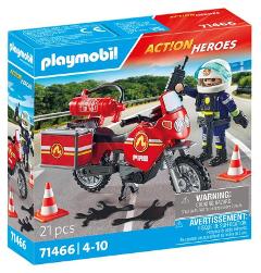 Moto dei pompieri playmobil