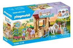 Scuderia con recinto - horses of waterfall playmobil