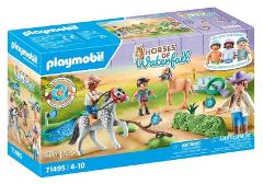 Torneo di equitazione dei pony - hoses of waterfall playmobil