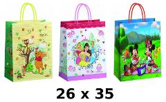 SHOPPERS IN CARTA MISURA 26X35 FANTASIE ASSORTITE DISNEY florio