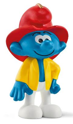 Puffo vigile del fuoco (the SMURFS - Price red) Schleich