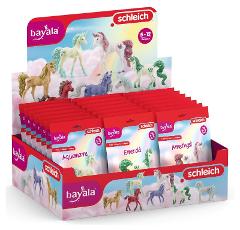 Espositore da bancone Unicorni da collezione Serie 5, cristalli (BAYALA - Price unit p.) Schleich