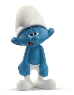 Puffo Tontolone (the SMURFS - Price red) Schleich