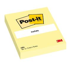 POST-IT 76X51 GIALLO 656 - blocchetti Post-it Giallo Canary 76x51 mm 100FF conf da 12 pz 3m