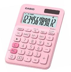 Calcolatrice a 12 cifre colore ROSA casio