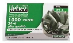 PUNTI ZINCATI 6MM 1000 PZ lebez