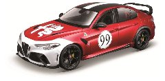 1/18 Alfa Romeo Giulia GTAm Met Red #99 bburago