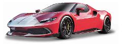 1/18 296 GTB Assetto Fiorano Red/White bburago