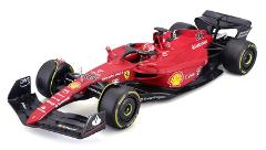 1/18 FERRARI F1-75 (2022) (WITH HELMET) #16 (LECLERC) -1:18 bburago