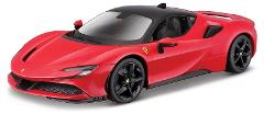 1/18 SF90 Stradale Assetto Fiorano Red bburago