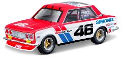 1/43 RACE - BRE Datsun 510 #46 Red bburago