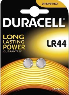 DURACELL 2 BOTTONE LR44 duracell