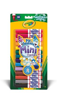 14 Mini Pennarelli Lavabili Crayola (distr. Binney & Smith)