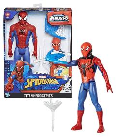 SPIDERMAN PERSONAGGO 30CM ACCESSORIATO BLAST GEAR - SPIDERMAN hasbro