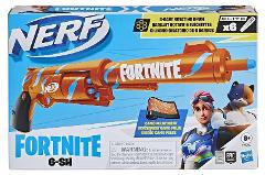 NERF FORTNITE 6 SHOOTERS hasbro