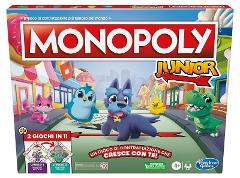 MONOPOLY JUNIOR 2 GIOCHI IN 1 hasbro