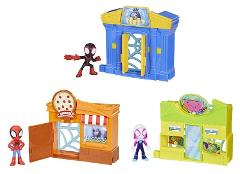 SPIDEY MINI PLAYSET CITY BLOCKS AST hasbro