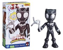 SPIDEY FIGURA MEGA BLACK PANTHER hasbro