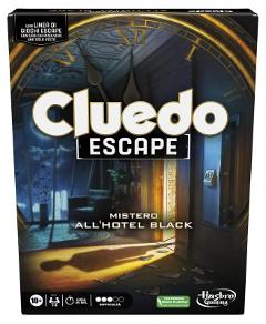 CLUEDO ESCAPE MISTERO ALL'HOTEL BLACK hasbro