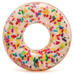 SALVAGENTE DONUT CON ZUCCHERINI COLORATI CM 99X25 STAMPA REALISTICA Intex (gonfiabile)