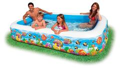 PISCINA FAMILY PESCI CM 305X183X56 Intex (gonfiabile)