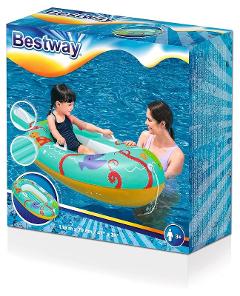 CANOTTINO BALENA PESCI Best Way (gonfiabile)