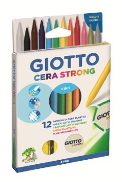 ASTUCCIO 12 GIOTTO CERA STRONG - Diametro mina 11,5mm fila