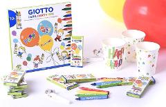 GIOTTO PARTY SET CERA - CONFEZIONE DA 10 BLISTER CERA PER GIOCARE TUTTI INSIEME fila