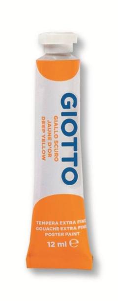 TUBO TEMPERA GIOTTO 12ML GIALLO SCURO fila